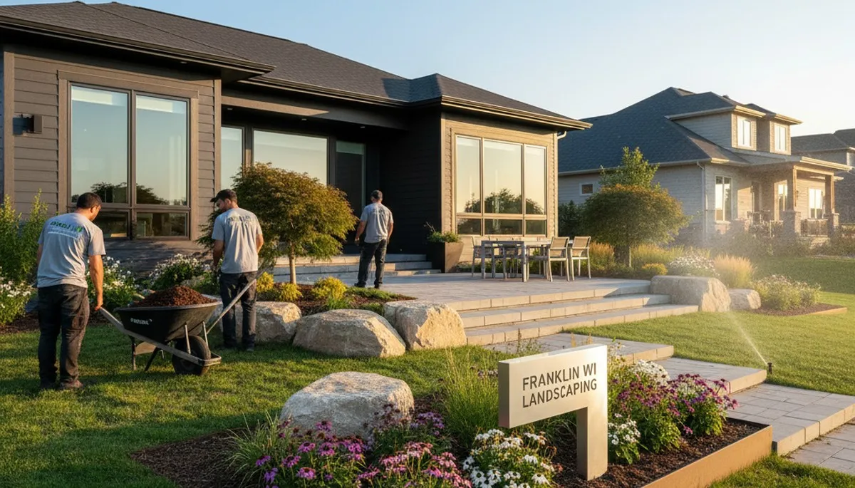 Landscaping service in Milwaukee, WI for professional lawn care and yard maintenance