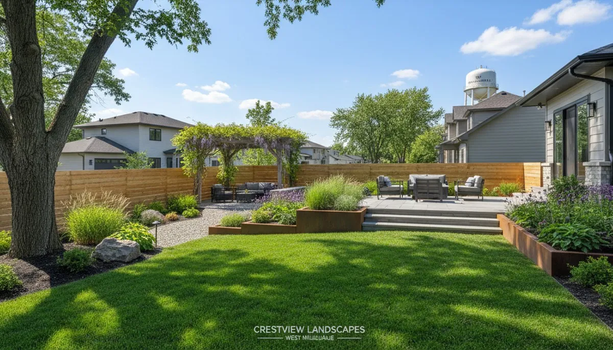 Landscaping service in Milwaukee, WI for lawn care and yard maintenance